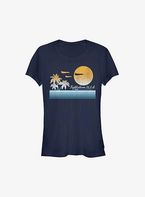 Top Gun Fightertown USA Girls T-Shirt