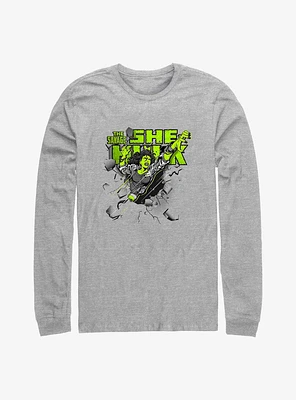 Marvel She Hulk Breakthrough Long-Sleeve T-Shirt