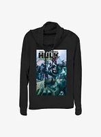 Marvel She Hulk Immortal Poster Cowl Neck Long-Sleeve Girls Top