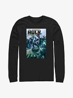 Marvel She Hulk Immortal Poster Long-Sleeve T-Shirt