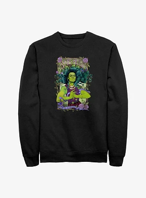 Marvel She Hulk Will Not Be Silenced Sweatshirt
