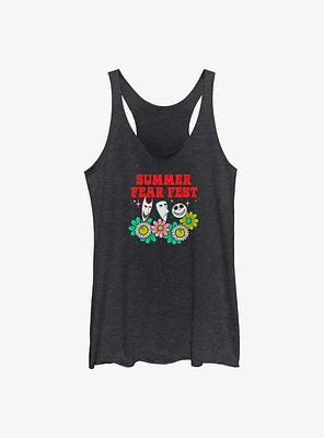 Disney The Nightmare Before Christmas Summer Lock Shock and Barrel Girls Tank