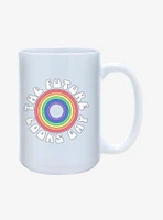 The Future Looks Gay Pride Mug 15oz