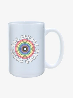 The Future Looks Queer Pride Mug 15oz