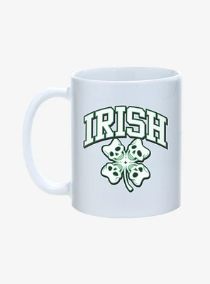 St. Paddy's Irish Skull Clover Mug 11oz
