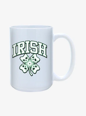 St. Paddy's Irish Skull Clover Mug 15oz