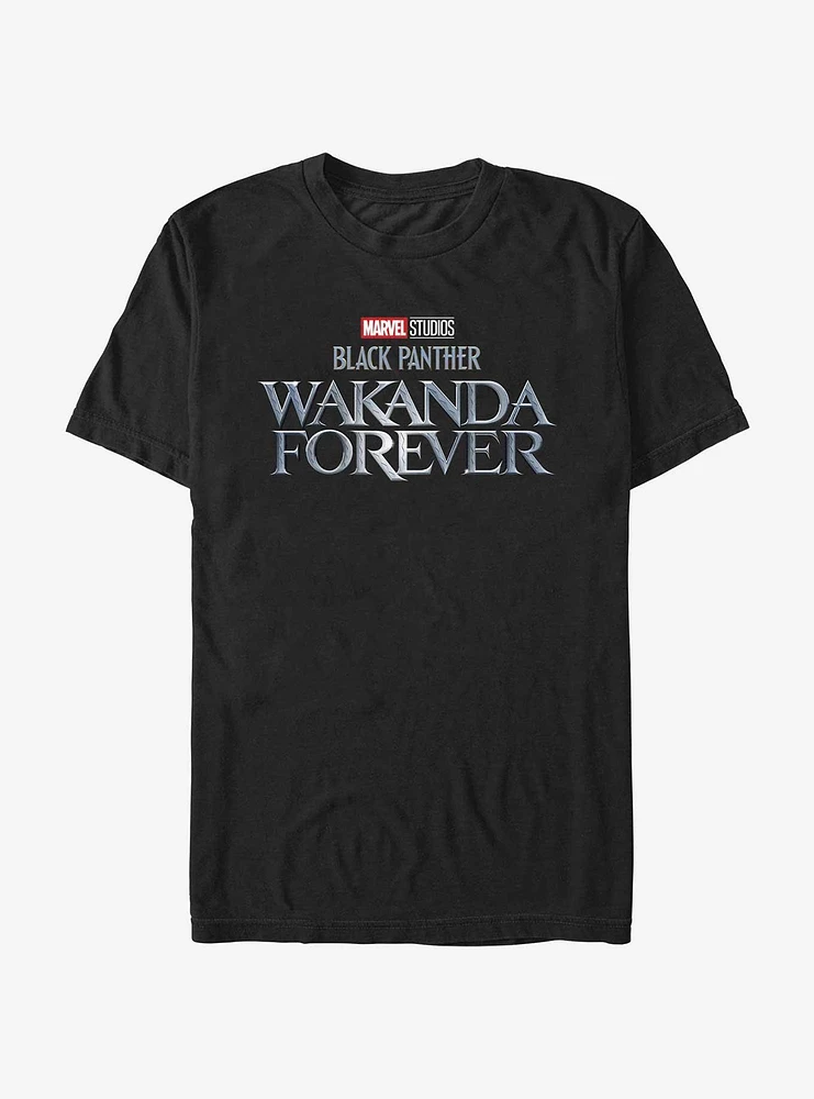 Marvel Black Panther: Wakanda Forever Logo T-Shirt