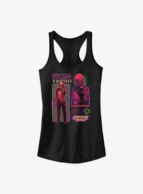 Stranger Things Vecna Infographic Girls Tank