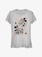 Disney Mickey Mouse Feelin' Spooky Girls T-Shirt