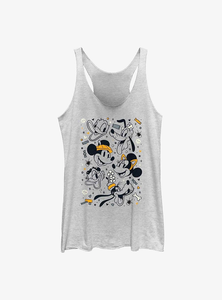 Disney Mickey Mouse Happiest Halloween Girls Tank Top