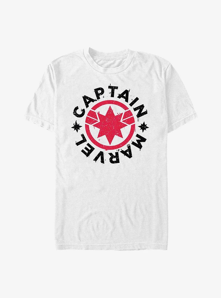 Marvel Ms. MarvelCaptain Circle LogoT-Shirt