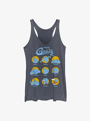 Disney Aladdin Expressions of Genie Girls Tank