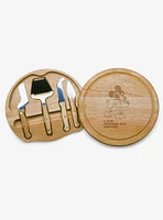 Disney Mickey Mouse NFL LA Rams Circo Cheese Cutting Board & Tools Set