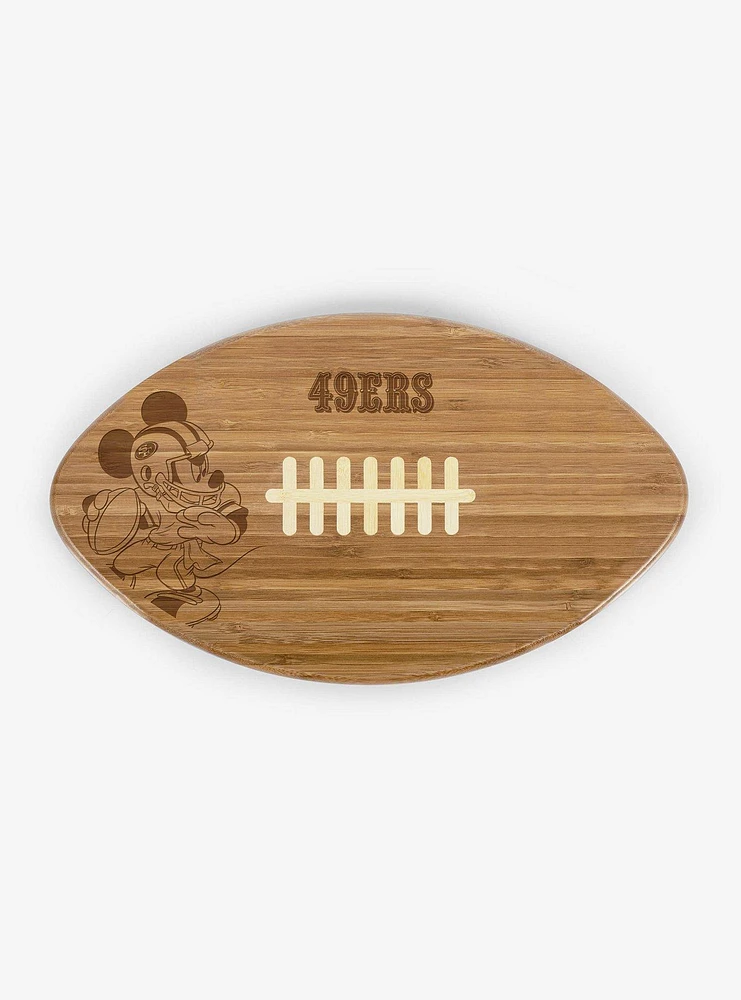 Disney Mickey Mouse NFL SF 49Ers Cutting Board