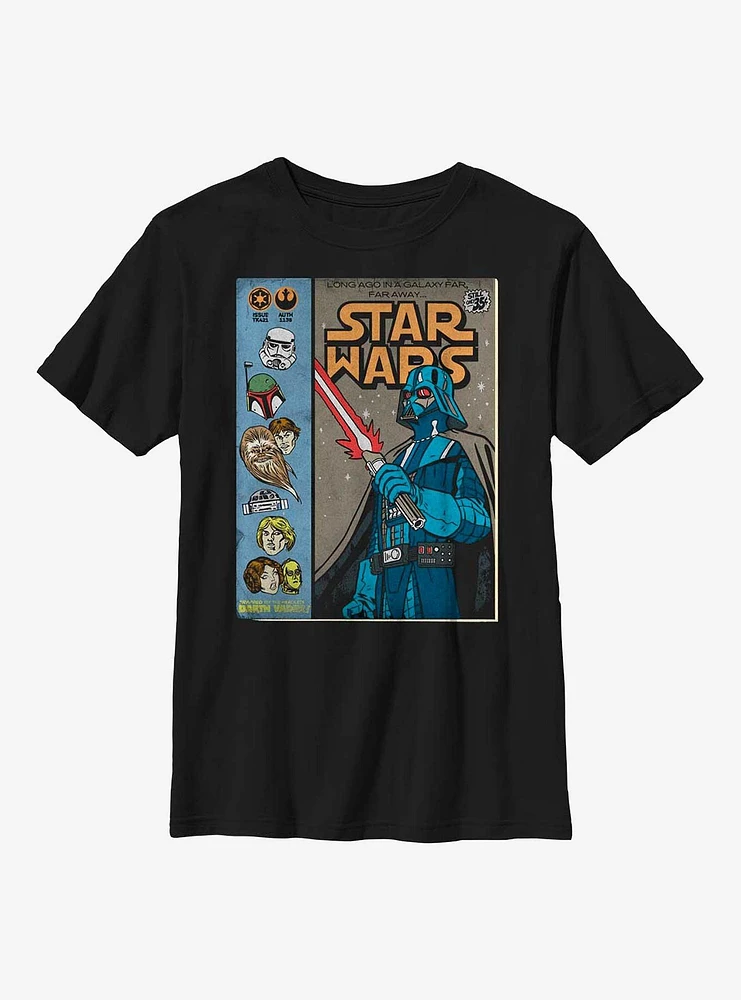 Star Wars Classic Comic Cover Youth T-Shirt