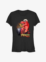 Marvel Spider-Man Spider-Rex Pose Girls T-Shirt