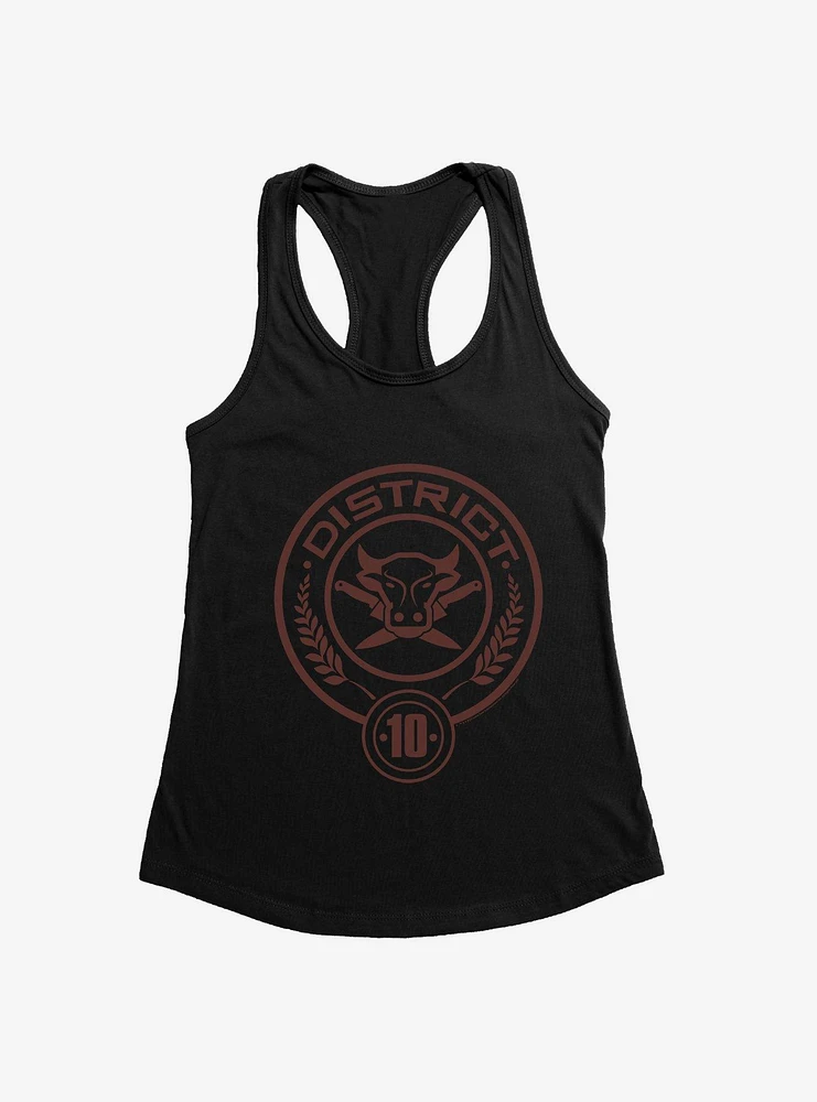 Hunger Games District 10 Logo Girls Tank