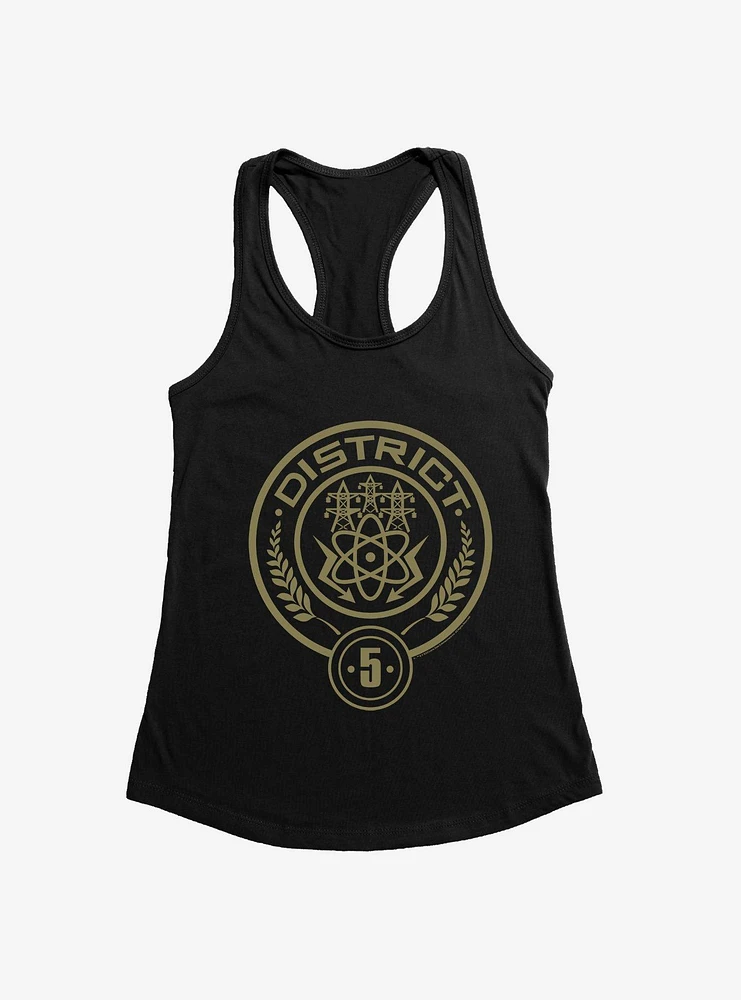 Hunger Games District 5 Logo Girls Tank