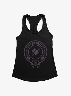 Hunger Games District 8 Logo Girls Tank