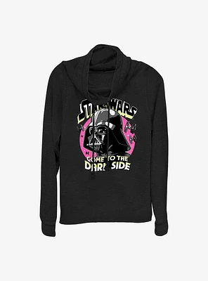 Star Wars Dark Side Dude Cowl Neck Long-Sleeve Top