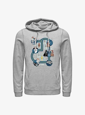 Star Wars Death Map Hoodie