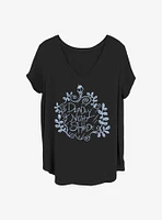 Disney The Nightmare Before Christmas Deadly Nightshade Girls T-Shirt Plus