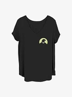 The Nightmare Before Christmas Oogie Boogie Pocket Girls T-Shirt Plus