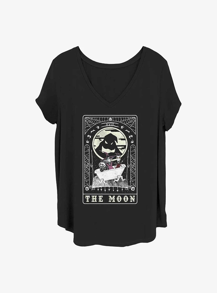 Disney The Nightmare Before Christmas Moon Girls T-Shirt Plus