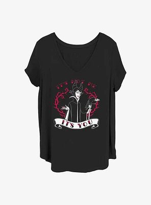 Disney Villains It's You Girls T-Shirt Plus