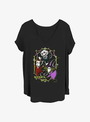 Disney The Nightmare Before Christmas Boogie's Boys Lock, Shock & Barrel Girls T-Shirt Plus