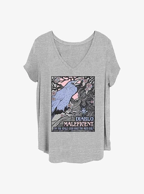 Disney Villains Too Much Evil Girls T-Shirt Plus