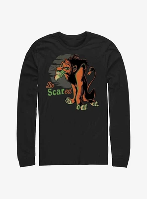 Disney Villains Be Scared Long-Sleeve T-Shirt