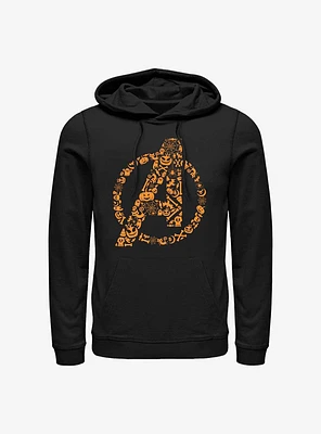 Marvel Avengers Spooky Logo Hoodie