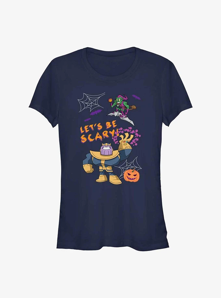 Marvel Avengers Villains Let's Be Scary Girls T-Shirt
