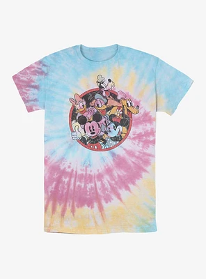 Disney Mickey Mouse Retro Groupie Tie Dye T-Shirt