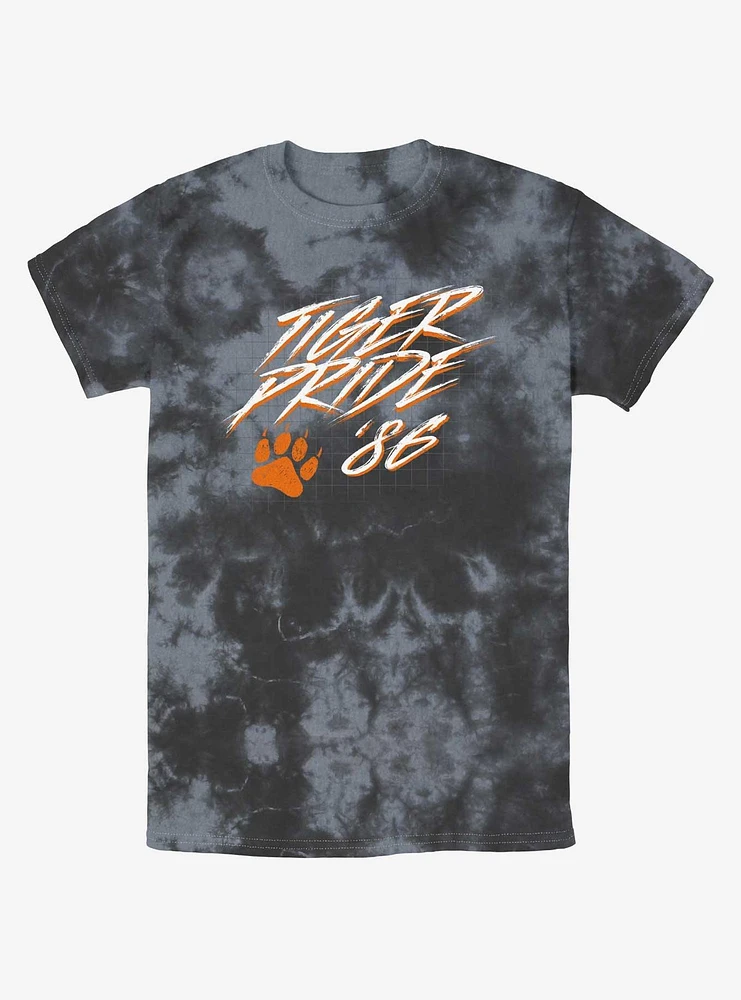 Stranger Things Tiger Pride Mineral Wash T-Shirt