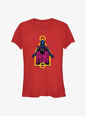 Squid Game Masked Men Girls T-Shirt