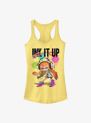 Nintendo Splatoon Ink It Up Girls Tank