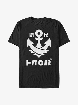 Nintendo Splatoon Anchor Badge T-Shirt