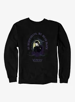 Wednesday Tv Series On Wednesdays, We Wear Black Sweatshirt