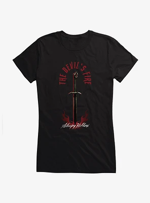 Sleepy Hollow The Devil's Fire Girls T-Shirt