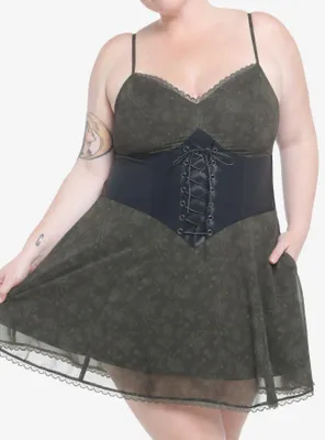 Skeleton Fairy Corset Cami Dress Plus Size
