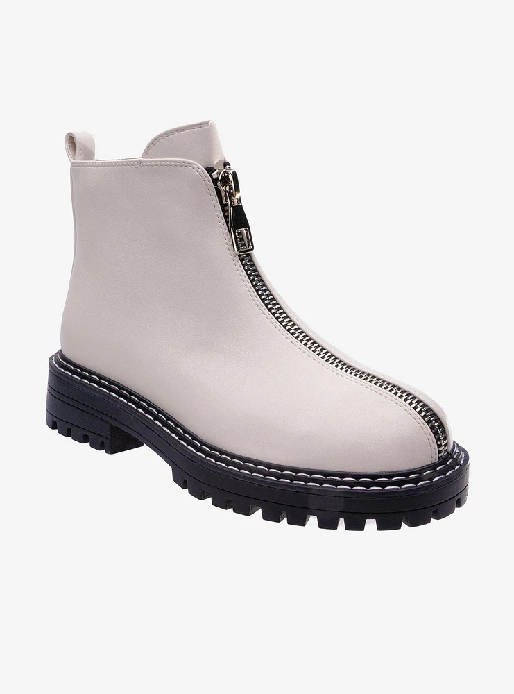 Rome Bootie Off White