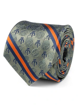 Star Wars Book of Boba Fett Green Men's Tie