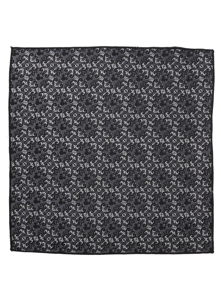 Disney Mickey Mouse Damask Tile Pocket Square