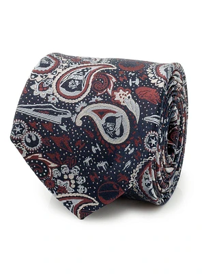 Star Wars Darth Vader Paisley Navy Men's Tie