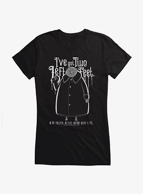 Addams Family Two Left Feet Girls T-Shirt