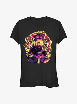 Marvel Thor: Love and Thunder Eyes of Lightning Girls T-Shirt