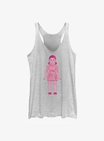 Squid Game Creepy Doll Womens Tank Top