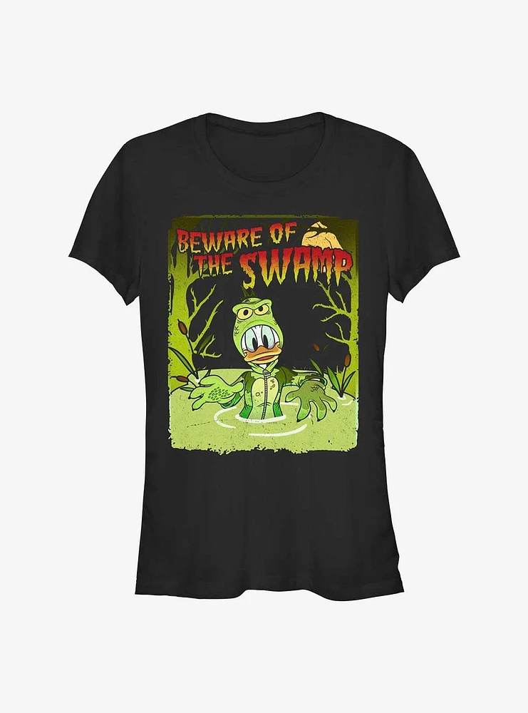 Disney Donald Duck Swamp Poster Girls T-Shirt